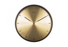 Designové nástěnné hodiny 5864GD Karlsson 40cm