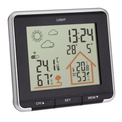 TFA 35.1153.01 - Domácí meteostanice s předpovědí počasí LIFE - černá