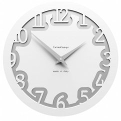 Dizajnové hodiny 10-002 CalleaDesign Labirinto 30cm (viac farebných verzií) Farba ružová lastúra (najsvetlejšia)-31 Dyha šedý koreň - 84