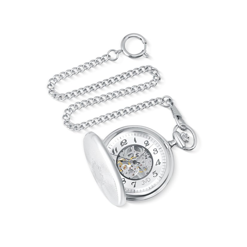 Mechanické vreckové hodinky JVD LK16