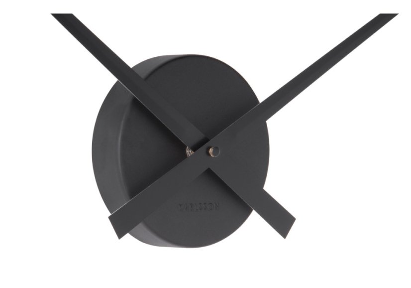 Dizajnové nástenné hodiny 4348BK Karlsson 44cm