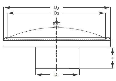 K1.100021 – Barometer 81 mm na zabudovanie