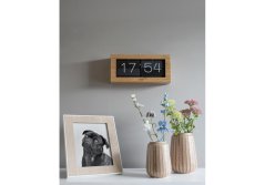 Dizajnové nástenné/Stolné preklápacie hodiny 5642WD Karlsson 37cm