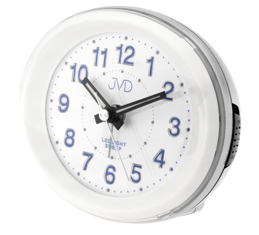 Budík s tichým chodom JVD VSRP810.13