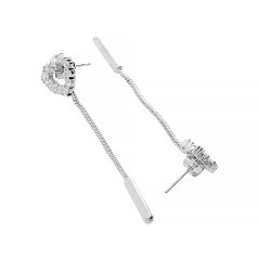 Stříbrné visací náušnice 8251 - SER.8251