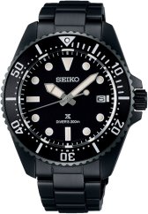 Seiko SNE599P1 Prospex Solar Diver’s in All Black