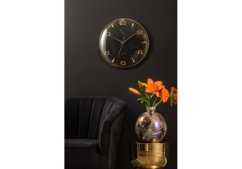 Dizajnové nástenné hodiny 6017BK Karlsson 40cm