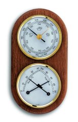 TFA 20.1051 - Meteostanica analógová na drevenej podložke