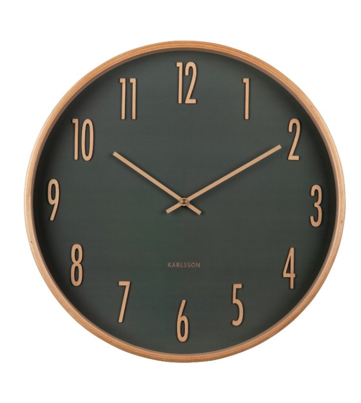 Dizajnové nástenné hodiny 5996GR Karlsson 40cm