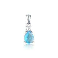 Strieborný prívesok so zirkónmi JVD SVLP0877SH2M200