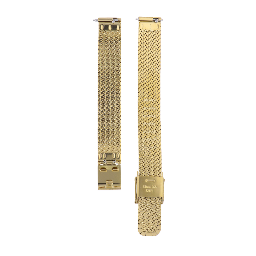 Oceľový remienok na hodinky PRIM RA.13102 zlatý (12mm)