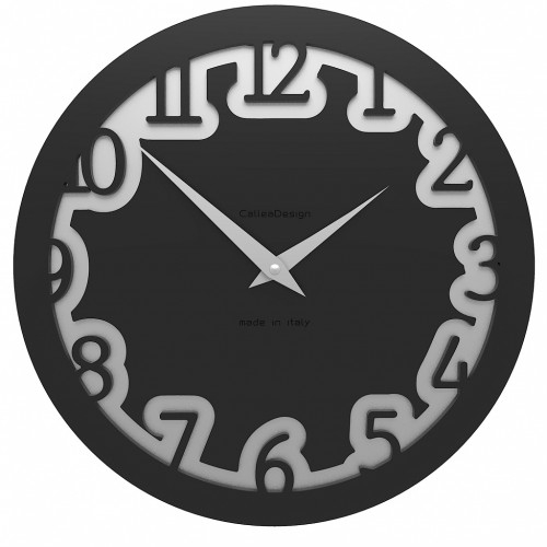 Dizajnové hodiny 10-002 CalleaDesign Labirinto 30cm (viac farebných verzií) Farba ružová lastúra (najsvetlejšia)-31 Dyha šedý koreň - 84