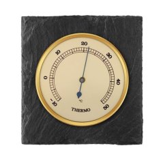 Teplomer 8084 v bridlicovom puzdre - šedo-zlatý - E16.4663.9080.006947