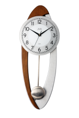 Kyvadlové nástěnné hodiny s tichým chodem JVD NS11004.2