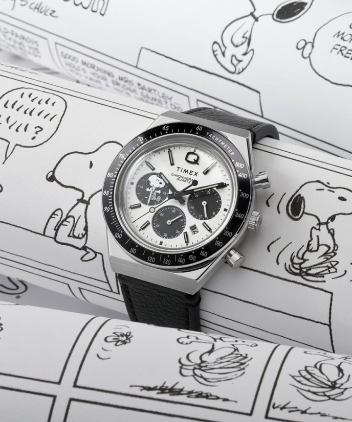 Timex Peanuts Q Timex Snoopy TW2W68900UK