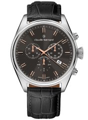 Claude Bernard 10254 3C GIR Proud Heritage quartz chrono