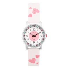Dětské náramkové hodinky s motivem srdce JVD J7237.3
