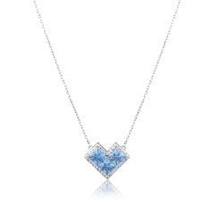 Strieborný náhrdelník JVD SVLN0691XK6M445