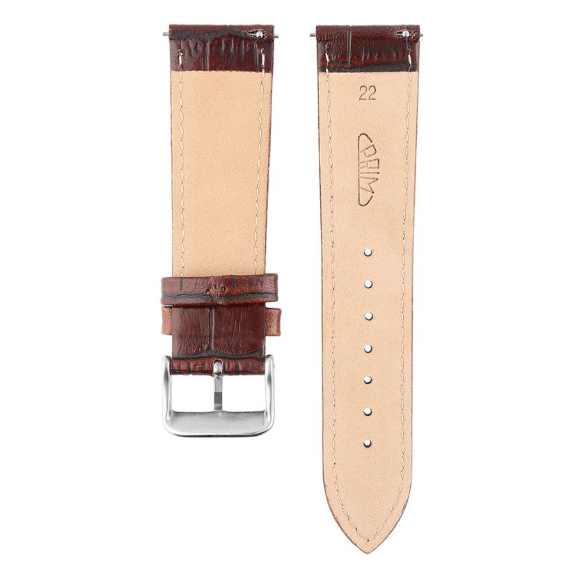 Kožený remienok na hodinky PRIM RB.15893 (22 mm) - hnedý - RB.15893.2220.5050.L1