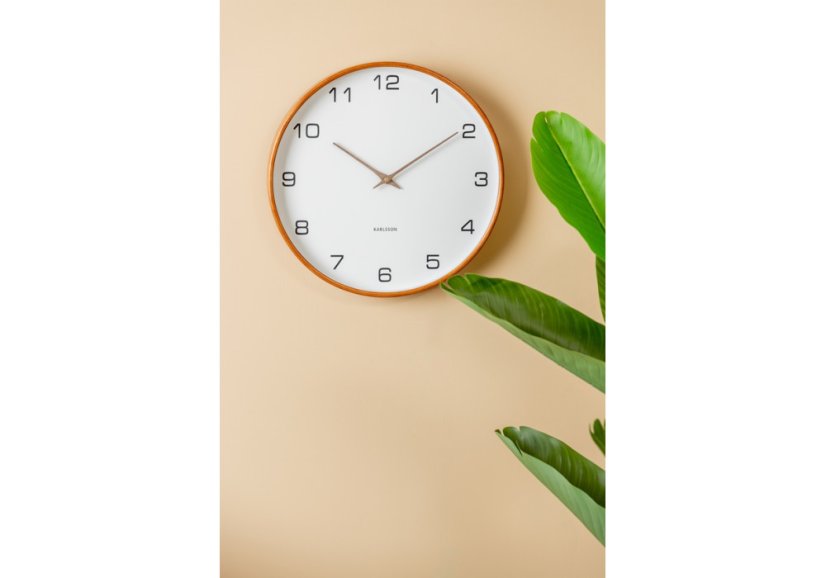 Dizajnové nástenné hodiny 5993WH Karlsson 40cm