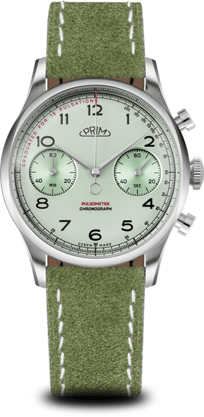 Prim Janský Pulsometer Chronograph 39 - B - W03P.13283.B