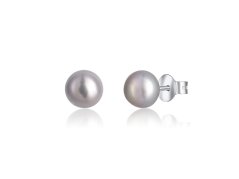 Stříbrné náušnice s perlou JVD SVLE0545XD2P607