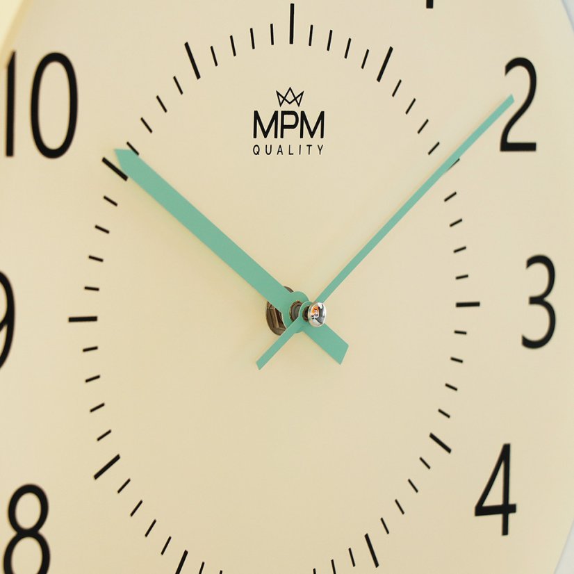 Nástenné hodiny s tichým chodom MPM Tamara - A - E01.4428.01