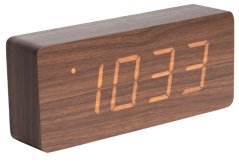 Dizajnový LED budík - hodiny 5654DW Karlsson 21cm