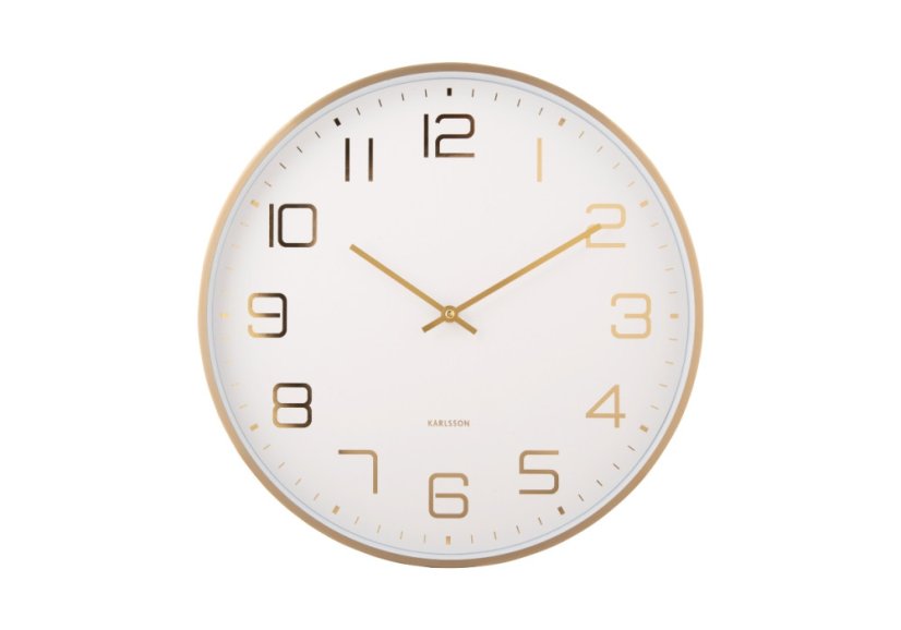 Dizajnové nástenné hodiny 5973WH Karlsson 40cm