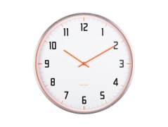 Designové nástěnné hodiny 5969OR Karlsson 40cm