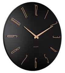 Dizajnové nástenné hodiny 6073BK Karlsson 50cm