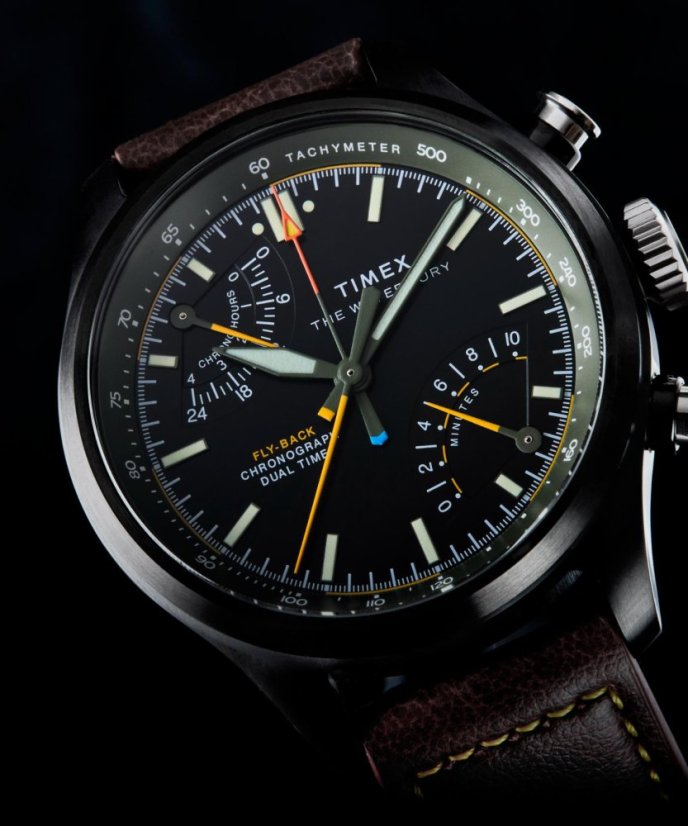 Timex Waterbury Traditional Ace Fly-Back Chronograph TW2Y70100UK