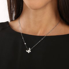 Oceľový náhrdelník JVD SSSN0080XI8BI45