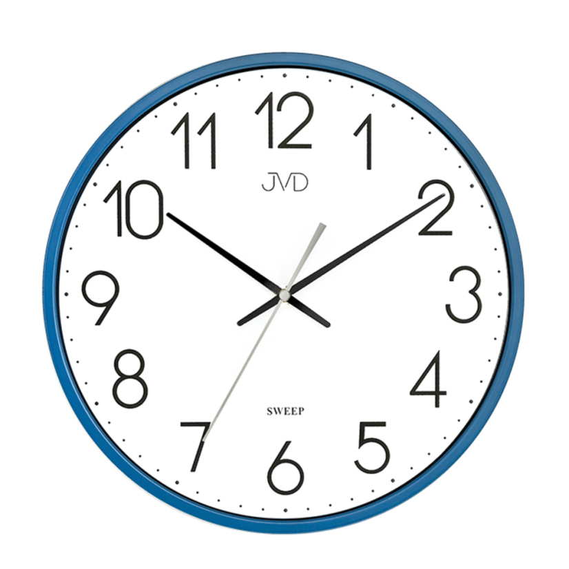 Nástenné hodiny s tichým chodom JVD HX8016.4