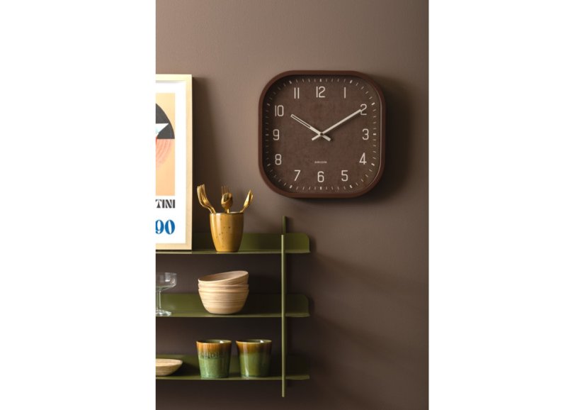 Dizajnové nástenné hodiny 6138BR Karlsson 30cm