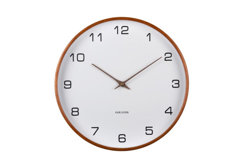 Dizajnové nástenné hodiny 5993WH Karlsson 40cm