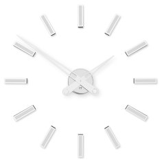Dizajnové nalepovacie hodiny Future Time FT9600WH Modular white 60cm