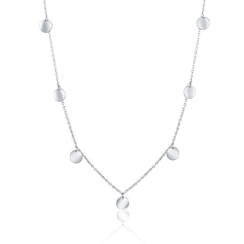 Stříbrný náhrdelník JVD SVLN0336XH20000