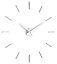 Dizajnové nástenné hodiny I200MGP light grey IncantesimoDesign 90-100cm