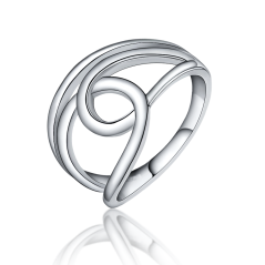 Stříbrný prsten JVD SVLR1346XK80056