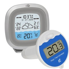 TFA 35.8114.10 - Bezdrôtová WiFi meteostanica so šikovnou predpoveďou a bazénovým čidlom TFA.me ID-09