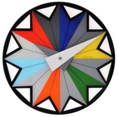 Dizajnové nástenné hodiny 8163 Nextime Circus 43cm