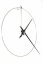 Dizajnové nástenné hodiny Nomon New Anda L black 100cm