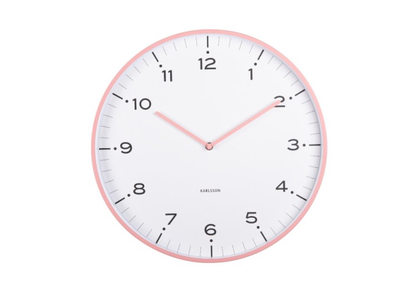 Dizajnové nástenné hodiny 6011OR Karlsson 40cm
