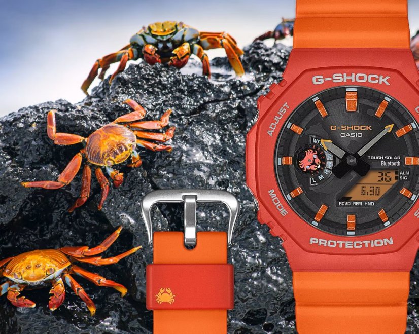 CASIO GA-B2100DF-4AER G-Shock Bluetooth Charles Darwin Foundation