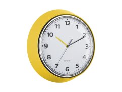Dizajnové nástenné hodiny 6006YE Karlsson 34cm