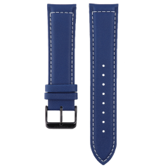 Kožený řemínek na hodinky  PRIM RB.13096.2220 - Blue (22 mm)