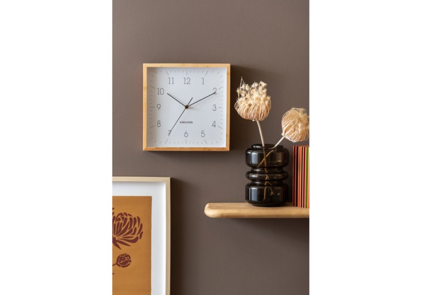 Dizajnové nástenné hodiny 6114WH Karlsson 29cm