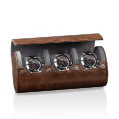 Cestovné púzdro na hodinky HEISSE & SÖHNE 70019-170 HS Vintage 3 - Braun