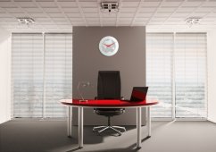 Dizajnové nástenné hodiny 8142 Nextime Atlas 43cm